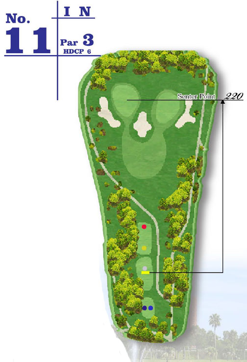 아이와미야자키 골프클럽 IN HOLE : 11