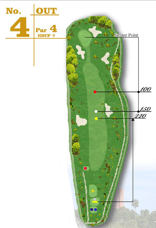 아이와미야자키 골프클럽 OUT HOLE : 4
