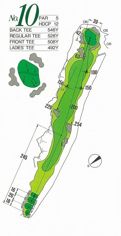 케도인골프클럽 & 호텔케도인 IN HOLE : 10