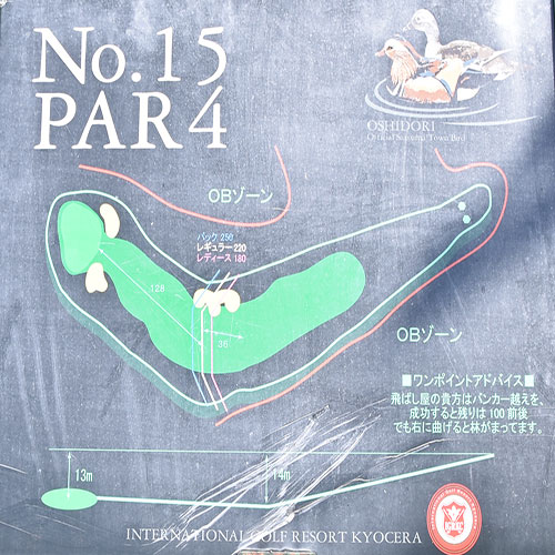 사츠마골프리조트 IN HOLE : 15