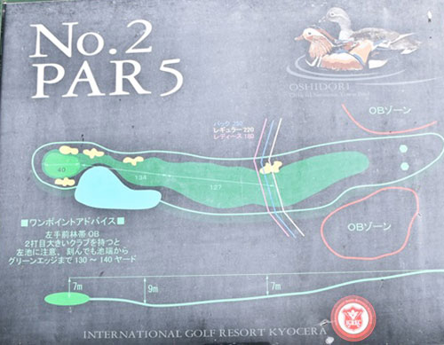 사츠마골프리조트 OUT HOLE : 2