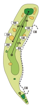 [PGM] 벳부골프클럽 츠루미 OUT HOLE : 7