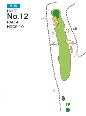 [PGM] 삿포로기타히로시마 골프클럽 니시 IN HOLE : 12