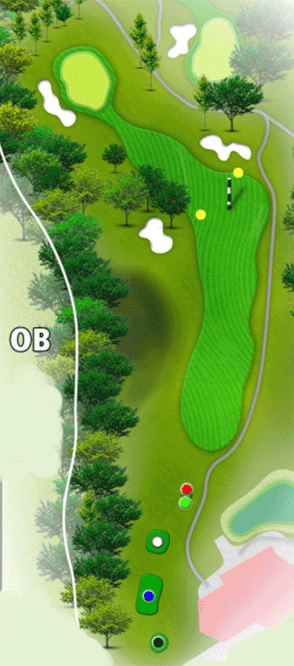 [아코디아] 그렌오크스 컨트리 클럽[공항 20분] OUT HOLE : 1