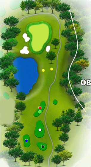 [아코디아] 그렌오크스 컨트리 클럽[공항 20분] IN HOLE : 18