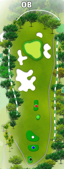 [아코디아] 그렌오크스 컨트리 클럽[공항 20분] OUT HOLE : 8