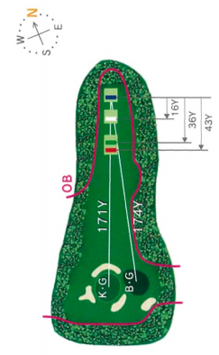 트라이얼골프리조트 와카미야코스 [후쿠오카공항 40분] IN HOLE : 16