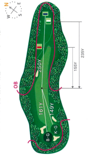트라이얼골프리조트 와카미야코스 [후쿠오카공항 40분] OUT HOLE : 5