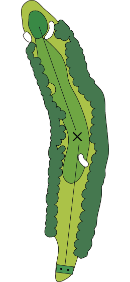쿠시로 컨트리클럽 츠루이히가시 OUT HOLE : 2