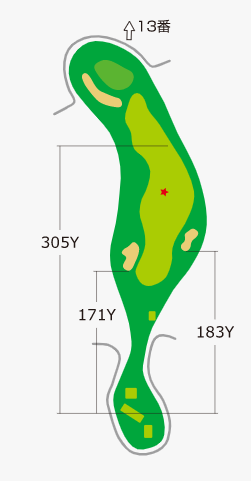 도마코(토마코)마이골프리조트72 아이리스골프클럽 IN HOLE : 12