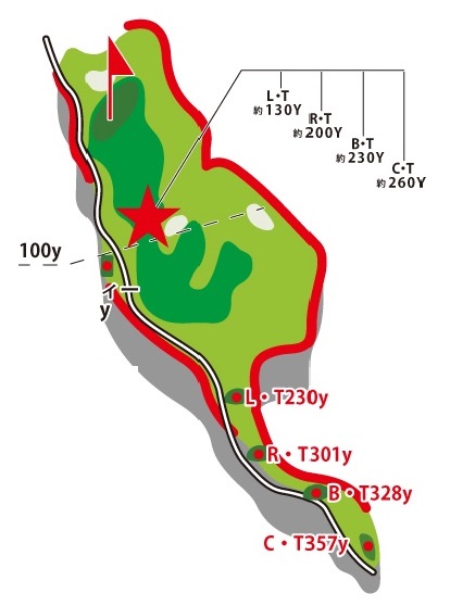 오리온아라시야마 골프클럽 OUT HOLE : 6