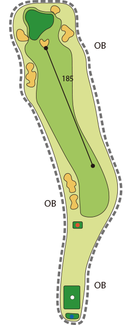 [PGM] 이바라키 국제골프클럽 기타 코스  HOLE : 2