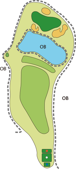 [PGM] 이바라키 국제골프클럽 히가시 코스 HOLE : 3