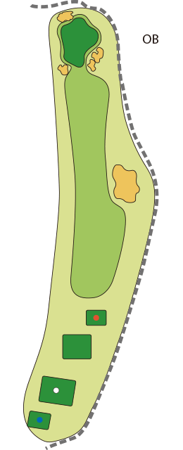 [PGM] 이바라키 국제골프클럽 니시 코스  HOLE : 8