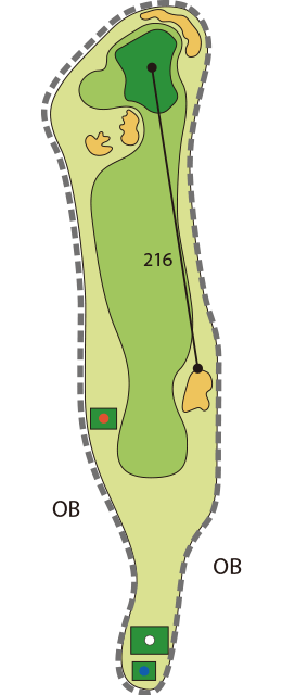 [PGM] 이바라키 국제골프클럽 기타 코스  HOLE : 9
