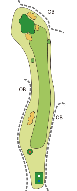 [PGM] 이바라키 국제골프클럽 히가시 코스 HOLE : 5