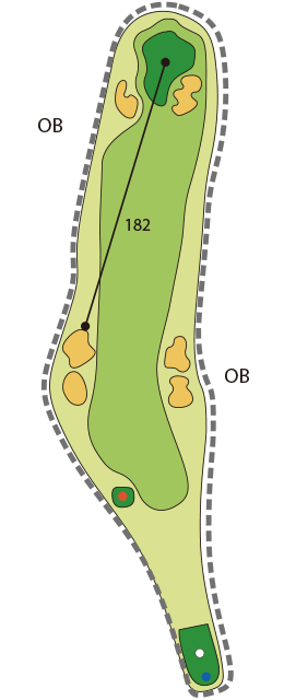 [PGM] 이바라키 국제골프클럽 기타 코스  HOLE : 1