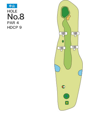 [PGM] 센다이힐즈골프클럽 나카야마 코스  HOLE : 8