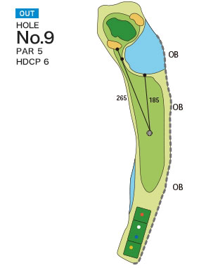 [PGM] 컨트리클럽 더레이크스  OUT HOLE : 9